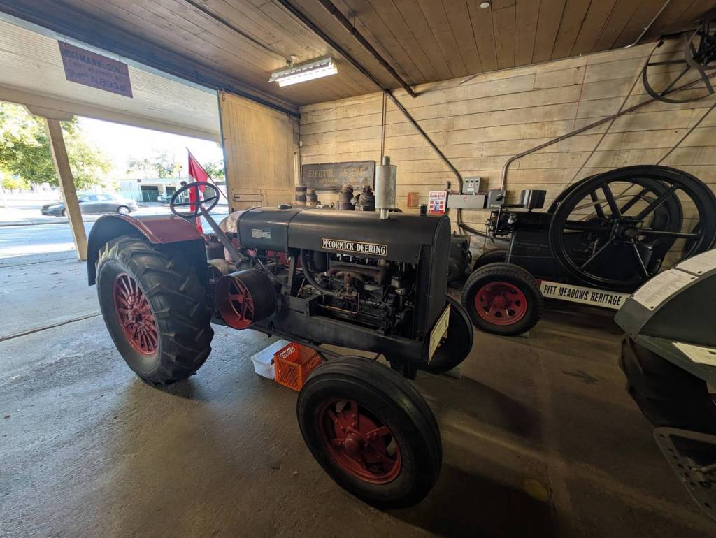 Ausstellung alter Traktoren